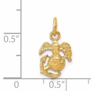 Accessories - 14K U. S. Marine Corps Charm Accessories - 14K U. S. Marine Corps Charm